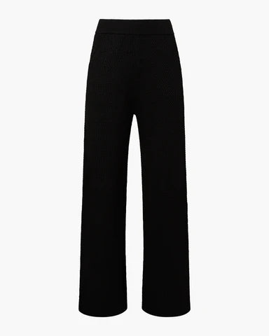 Cable Knit Pull On Pant by WeWoreWhat | wide-leg pull on pant comes in a soft cable knit with an elasticized waistband. Pull on with elastic waistband Wide leg Cable pattern | Alene Too ln Boca Raton, FL