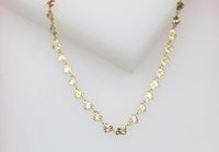 18K Textured Heart Necklace | Frankie J | Alene Too