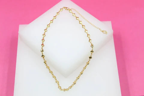 18K Gold Heart Necklace | Frankie J | Alene Too