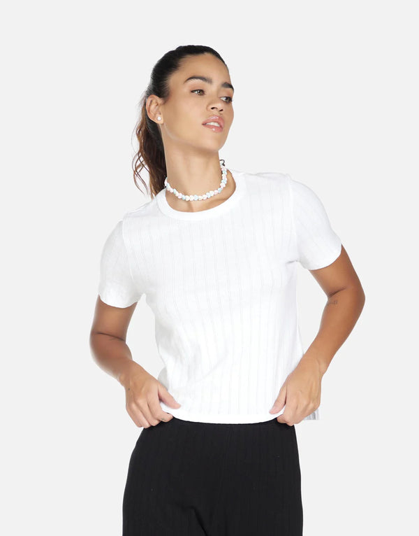 NOTTINGHAM CROP TOP | Michael Lauren | Alene Too located in Boca Raton 