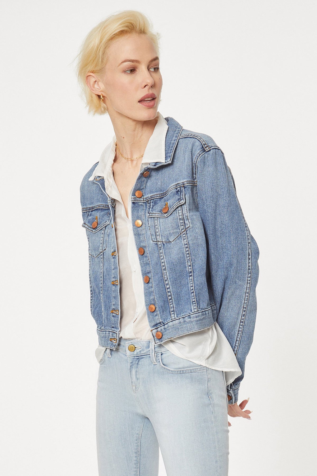 Crop Denim Jacket